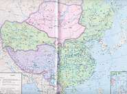 Map of China - Middle Tang Dynasty